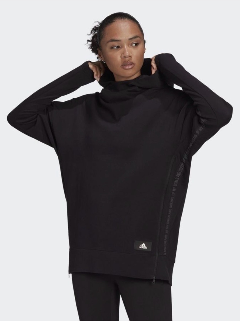 adidas Sportswear Mission Victory Hoodie in black